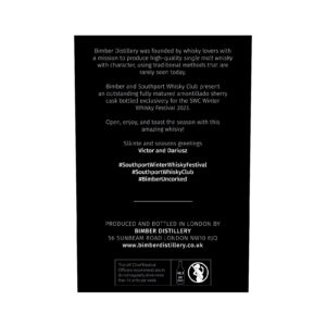 Bimber Single Cask #279/2 Winter Festival Exclusive