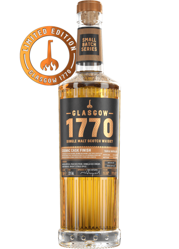 Glasgow 1770 - Cognac Cask Finish (Triple Distilled)